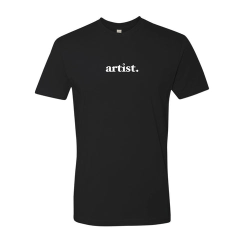 'artist.' Premium Tee Black